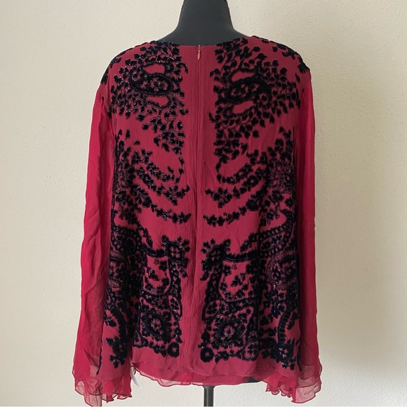 Marion Clayden Silk Chiffon Skirt Set - Picture 4 of 14